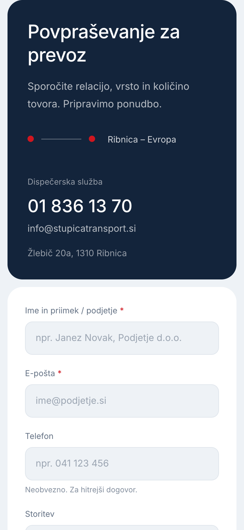 Štupica Transport - 22