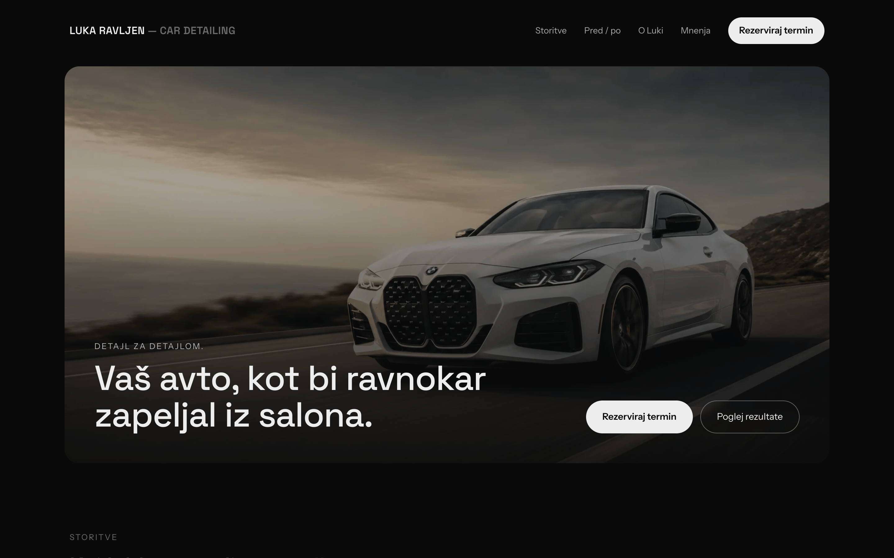 Luka Ravljen Detail